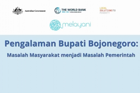 Embedded thumbnail for Masalah Masyarakat Menjadi Masalah Pemerintah - Pengalaman Bupati Bojonegoro