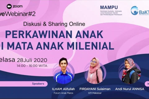 Embedded thumbnail for Perkawinan Usia Anak di Mata Millenial